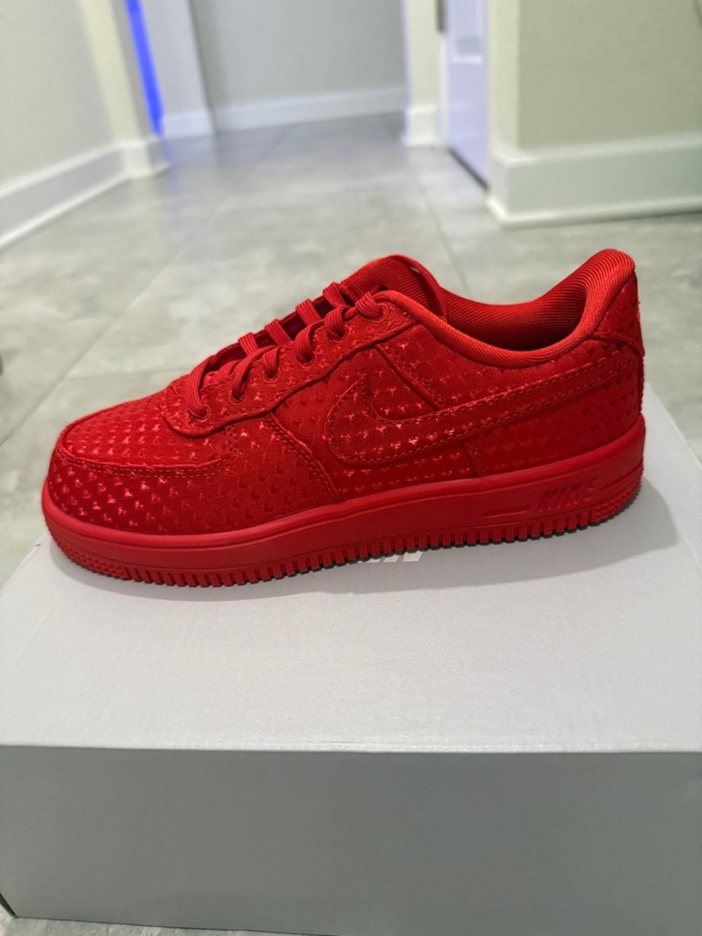 Nike Red Low-Top Sneakers